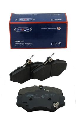 Колодки тормозные передние Mando MPH05