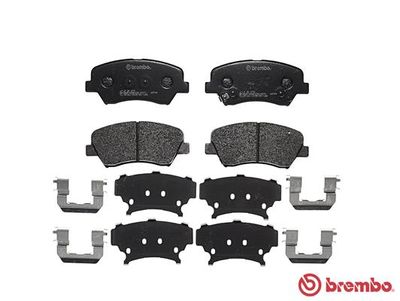 Колодки тормозные дисковые передние BREMBO P30073