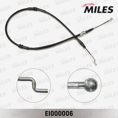 Трос стояночного тормоза Miles EI000006