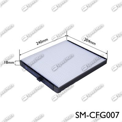Фильтр салона SPEEDMATE SMCFG007