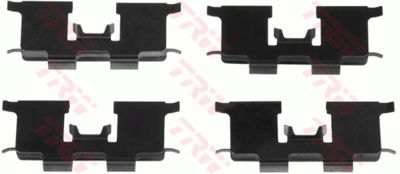 Колодки тормозные дисковые задние TRW PFK522