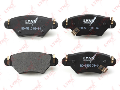 Колодки тормозные задние LYNXauto BD5910