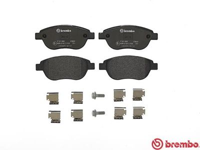 Колодки тормозные дисковые передние BREMBO P61068