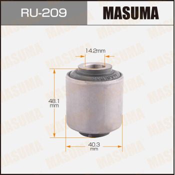 Сайлентблок тяги задней поперечной правой Masuma RU209