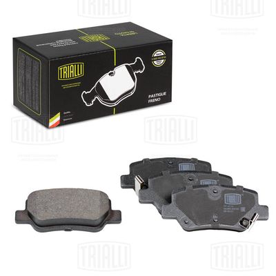Колодки тормозные дисковые задние TRIALLI PF4114