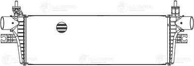 Радиатор интеркулера LUZAR LRIC1925