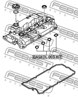 Прокладка клапанной крышки MITSUBISHI MN149705