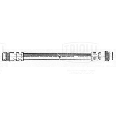 Шланг тормозной задний TRIALLI BF4636