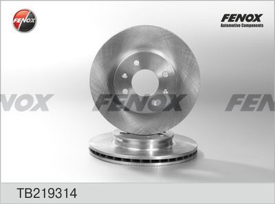 Диск тормозной FENOX TB219314