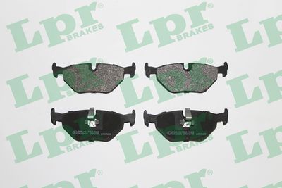 Колодки тормозные задние LPR 05P675
