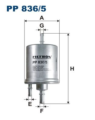Фильтр топливный FILTRON PP8365