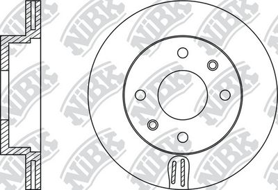 Диск тормозной передний MARSHALL M2000410