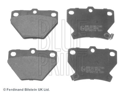Колодки тормозные дисковые Blue Print ADT342114