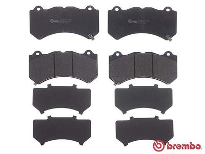Колодки тормозные дисковые передние BREMBO P37018