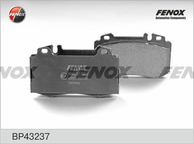 Колодки тормозные дисковые FENOX BP43237