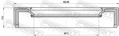 Сальник привода MAZDA GA7025742