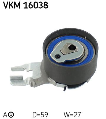 Ролик ремня приводного SKF VKM16038