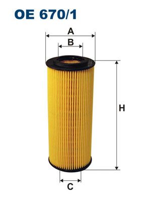 Фильтр масляный FILTRON OE6701