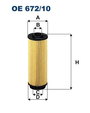 Фильтр масляный FILTRON OE67210