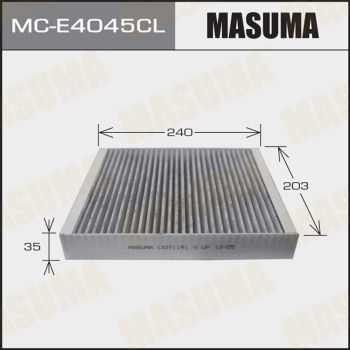 Фильтр салона угольный Masuma MCE4045CL