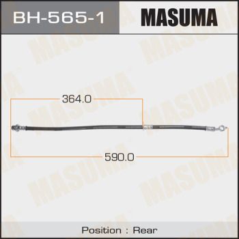 Шланг тормозной Masuma BH5651