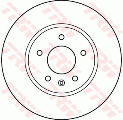 Диск тормозной передний TRW DF4928S