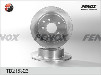 Диск тормозной FENOX TB215323