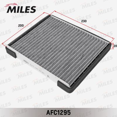 Фильтр салона угольный Miles AFC1295