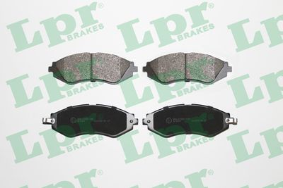 Колодки тормозные дисковые LPR 05P729