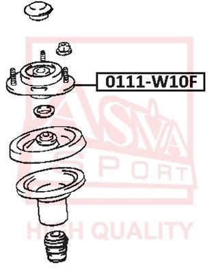 Опора амортизатора ASVA 0111W10F