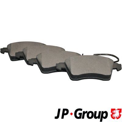 Колодки тормозные передние с датчиком JP Group 1163603910