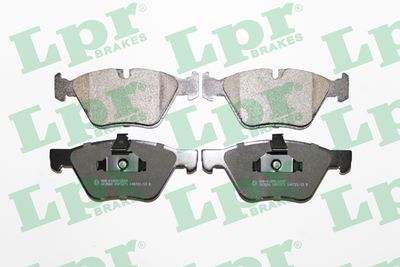 Колодки тормозные дисковые LPR 05P1271