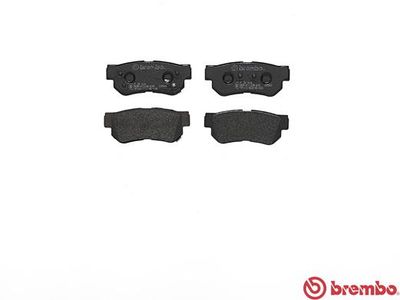 Колодки тормозные дисковые задние BREMBO P30014