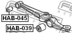 Сайлентблок FIESTROCO 11J2570