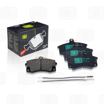 Колодки тормозные передние KRAFT KT091355