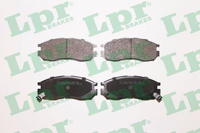 Колодки тормозные передние LPR 05P1012