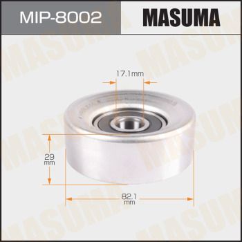 Ролик обводной ремня привода навесного оборудования Masuma MIP8002