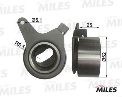 Ролик ГРМ Miles AG02007