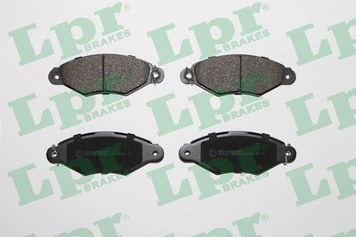 Колодки тормозные дисковые LPR 05P661