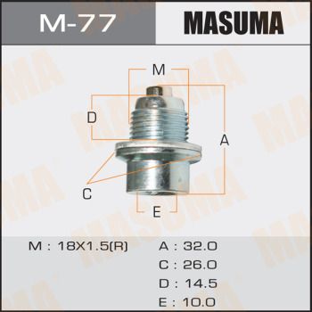 Пробка сливная АКПП HONDA 90081PX4003