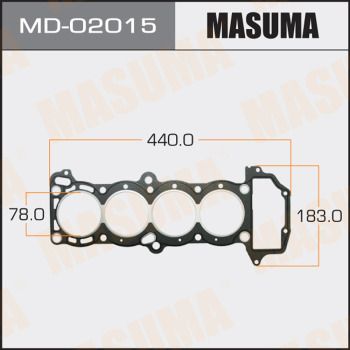 Прокладка ГБЦ Masuma MD02015