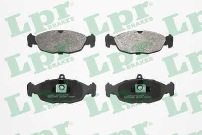 Колодки тормозные передние LPR 05P599