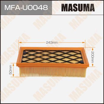 Фильтр воздушный Masuma MFAU0048