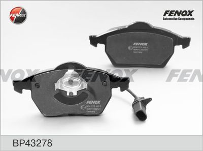 Колодки тормозные передние FENOX BP43278