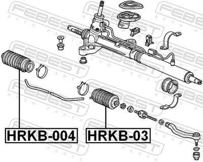 Пыльник рулевой рейки JIKIU CG28002