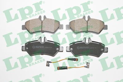 Колодки тормозные дисковые LPR 05P1293