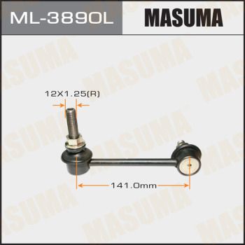 Тяга стабилизатора переднего левая Masuma ML3890L