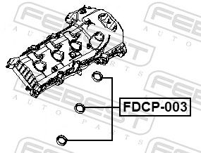 Уплотнение FORD BR3Z6C535B