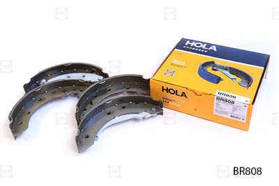 Колодки тормозные барабанные HOLA BR808