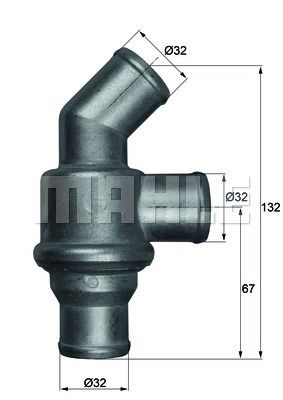 Термостат MAHLE TH1680